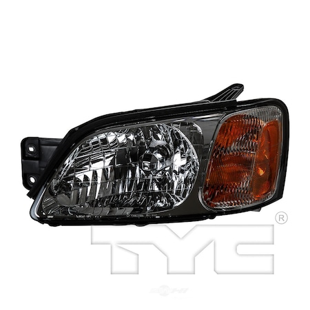 Tyc Headlight Assembly, 20-5868-00 20-5868-00