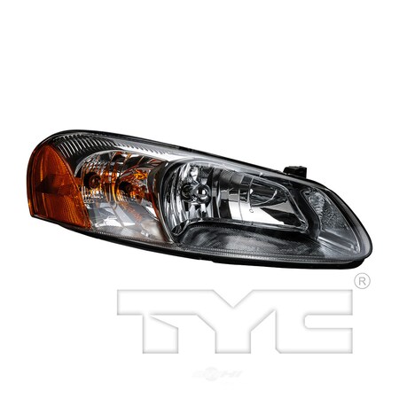 Tyc Headlight Assembly, 20-6041-00-1 20-6041-00-1