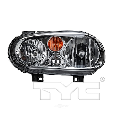 Tyc Headlight Assembly 2004 Volkswagen Golf, 20-6474-70 20-6474-70