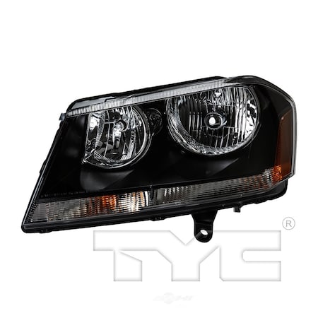 Tyc Headlight Assembly 2010 Dodge Avenger, 20-6894-90-1 20-6894-90-1