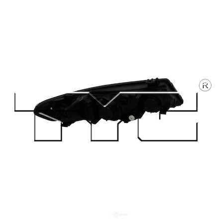 Tyc Headlight Assembly 2010-2013 Kia Forte 2.4L 2.0L, 20-9117-00-9 20-9117-00-9