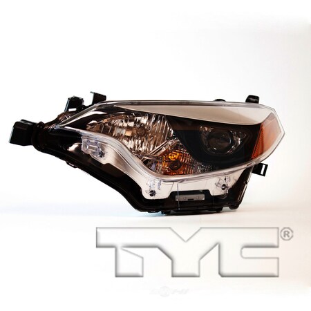 Tyc Headlight Assembly 2014-2016 Toyota Corolla 1.8L, 20-9494-00-1 20-9494-00-1