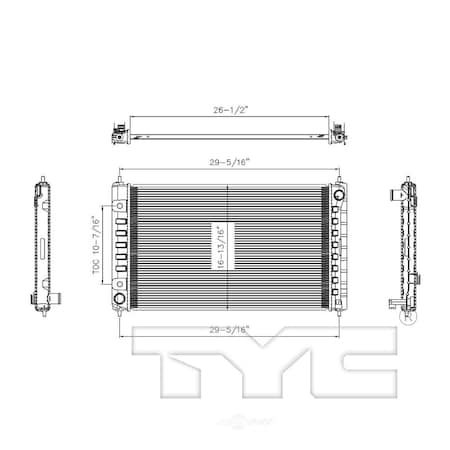 Tyc Radiator, 2988 2988