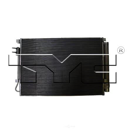 Tyc A/C Condenser, 3979 3979
