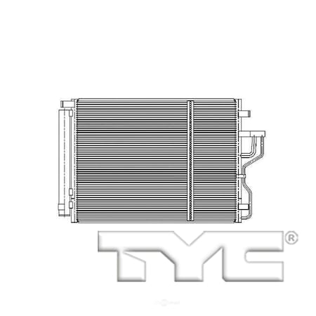 Tyc A/C Condenser 2011-2016 Kia Sportage 2.0L, 3993 3993