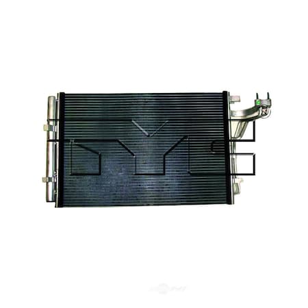 Tyc A/C Condenser 2014-2016 Kia Soul 1.6L 2.0L, 4431 4431