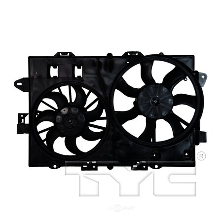 Tyc Dual Radiator and Condenser Fan Assembly, 621670 621670