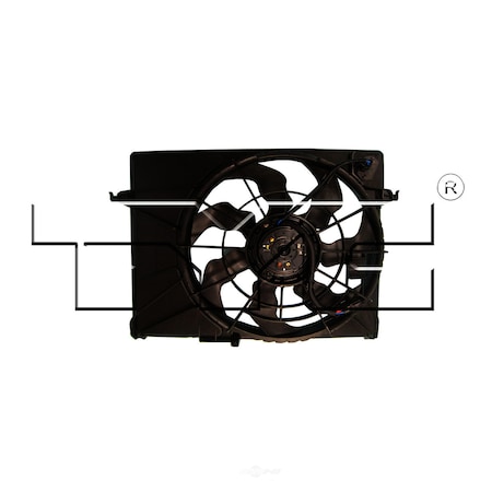 Tyc Dual Radiator & Condenser Fan Assembly 2006-2010 KiaOptima 2.4L, 621720 621720
