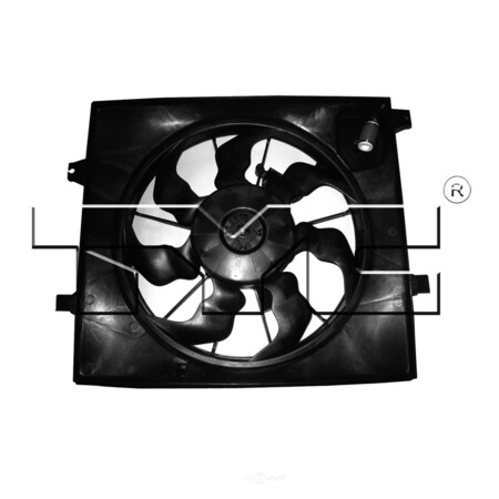 Tyc Dual Radiator & Condenser Fan Assembly 2010-2011 Kia Soul 1.6L, 622240 622240