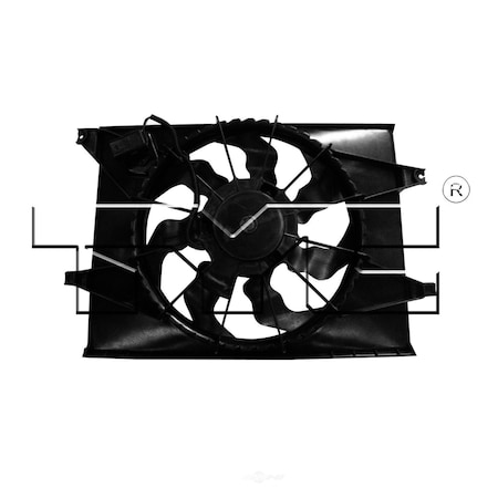 Tyc Dual Radiator & Condenser Fan Assembly 2010-2011 Kia Soul 2.0L, 622250 622250