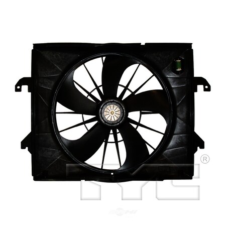 Tyc Dual Radiator and Condenser Fan Assembly - Front, 622320 622320
