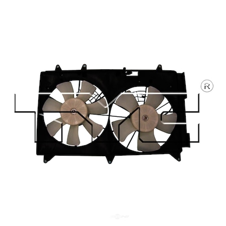 Tyc Dual Radiator & Condenser Fan Assembly 2007-2009 MazdaCX-7 2.3L, 622510 622510