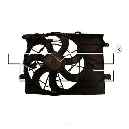Tyc Dual Radiator and Condenser Fan Assembly, 622700 622700