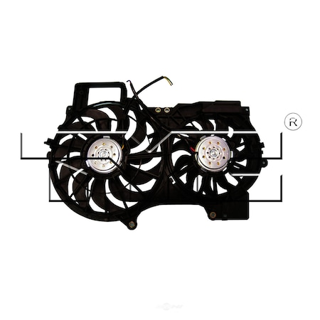 Tyc Dual Radiator and Condenser Fan Assembly, 622710 622710