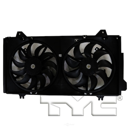 Tyc Dual Radiator&Condenser Fan Assembly 2014-2018 Mazda 3 2.0L 2.5L 623580