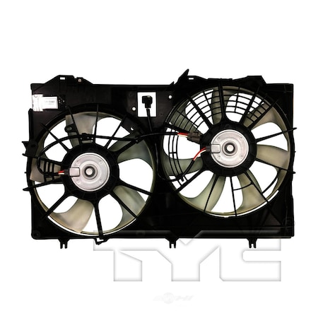 Tyc Dual Radiator & Condenser Fan Assembly 2017-2018 Toyota Sienna, 623940 623940