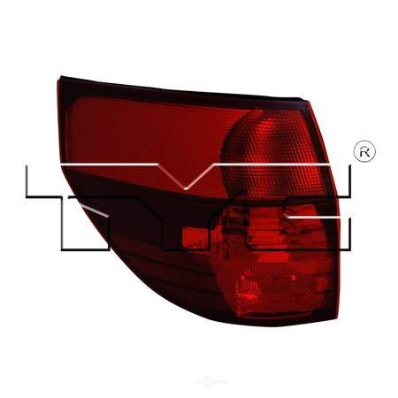 Tyc Tail Light Assembly 2004-2005 Toyota Sienna, 11-5990-00 11-5990-00