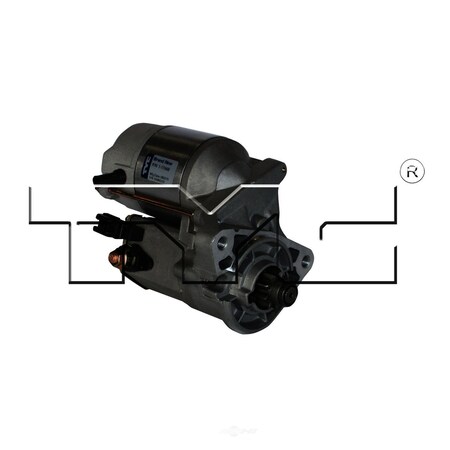 Tyc Starter Motor, 1-17668 1-17668