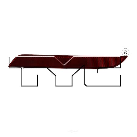 Tyc Reflector Assembly, 17-5341-00 17-5341-00