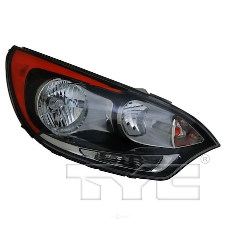 Tyc Headlight Assembly 2012-2017 Kia Rio 1.6L, 20-9229-00-9 20-9229-00-9