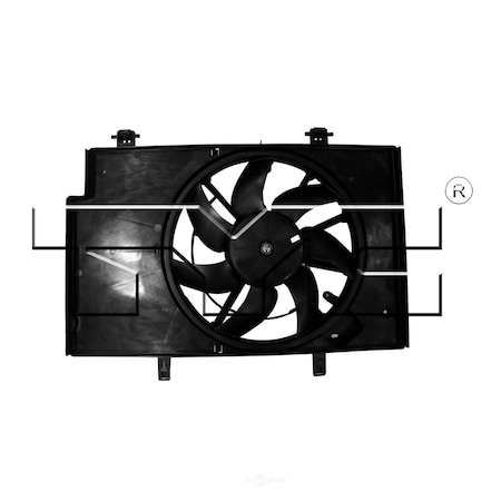 Tyc Dual Radiator and Condenser Fan Assembly, 622500 622500