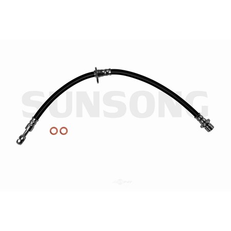Sunsong Brake Hydraulic Hose - Front Left, 2201863 2201863