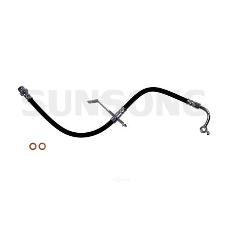 Sunsong Brake Hydraulic Hose - Front Right, 2202027 2202027