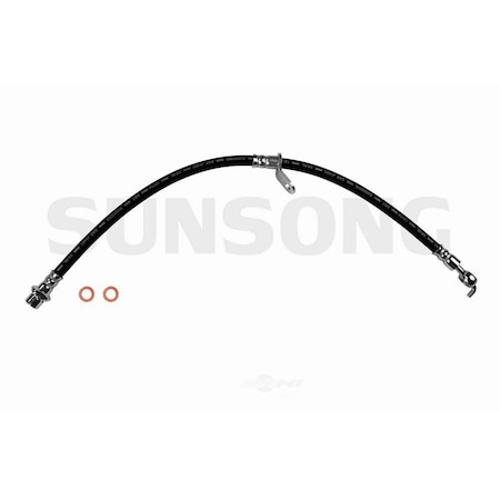 Sunsong Brake Hydraulic Hose - Front Right, 2202029 2202029