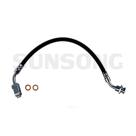 Sunsong Brake Hydraulic Hose - Front Left, 2202364 2202364