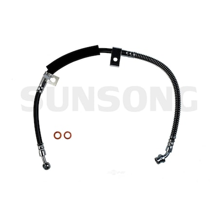 Sunsong Brake Hydraulic Hose - Front Right, 2202687 2202687