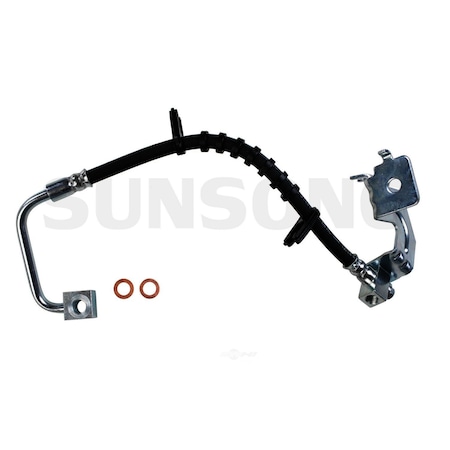 Sunsong Brake Hydraulic Hose - Rear Left Outer, 2202771 2202771