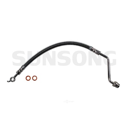 Sunsong Brake Hydraulic Hose - Rear Right, 2202855 2202855