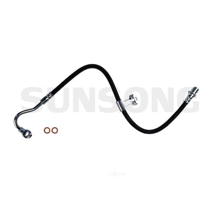 Sunsong Brake Hydraulic Hose - Front Right, 2203085 2203085