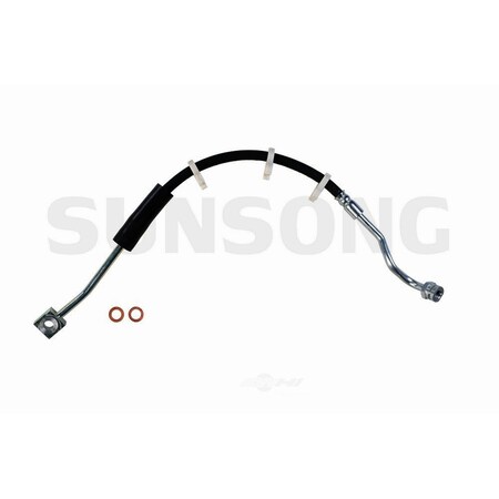 Sunsong Brake Hydraulic Hose - Front Left, 2203153 2203153