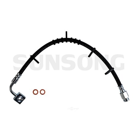 Sunsong Brake Hydraulic Hose - Front Left, 2203267 2203267