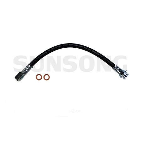 Sunsong Brake Hydraulic Hose - Rear, 2203557 2203557