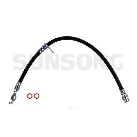 Sunsong Brake Hydraulic Hose - Rear Left, 2203614 2203614