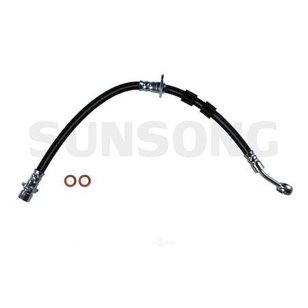Sunsong Brake Hydraulic Hose 1998-2000 Honda Civic 1.6L, 2203666 2203666