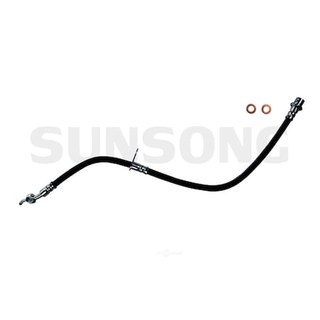 Sunsong Brake Hydraulic Hose - Front Right, 2203715 2203715