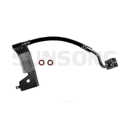 Sunsong Brake Hydraulic Hose - Rear Left, 2203776 2203776