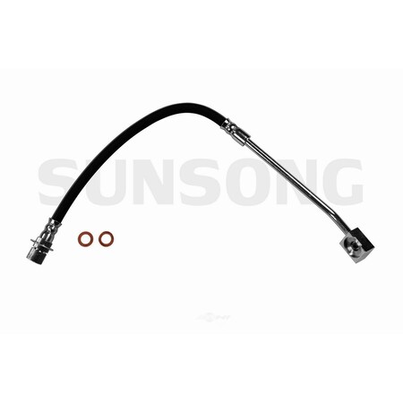 Sunsong Brake Hydraulic Hose - Front Left, 2203879 2203879