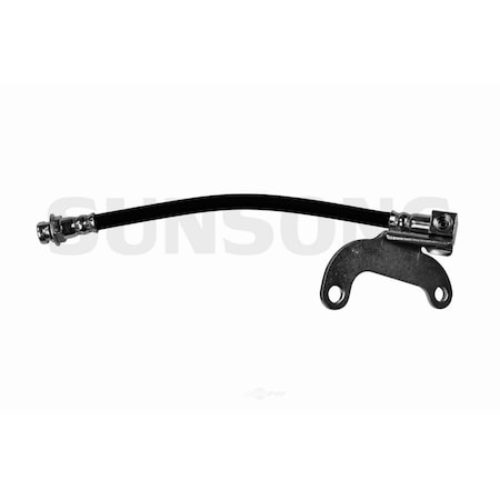 Sunsong Brake Hydraulic Hose - Rear Center, 2203909 2203909