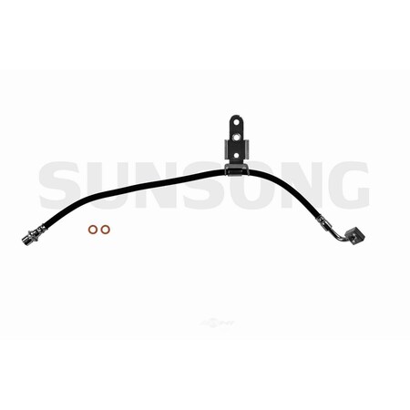 Sunsong Brake Hydraulic Hose - Front Right, 2204378 2204378