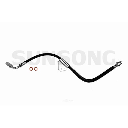 Sunsong Brake Hydraulic Hose - Front Right, 2204612 2204612