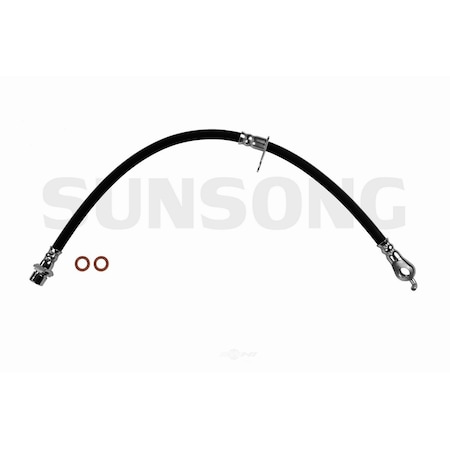 Sunsong Brake Hydraulic Hose - Front Left, 2204661 2204661
