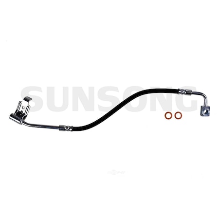 Sunsong Brake Hydraulic Hose - Rear Left, 2206369 2206369