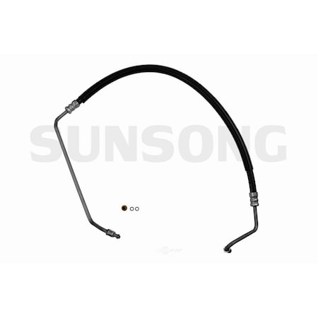 Sunsong Power Steering Pressure Line Hose Assembly, 3401049 3401049