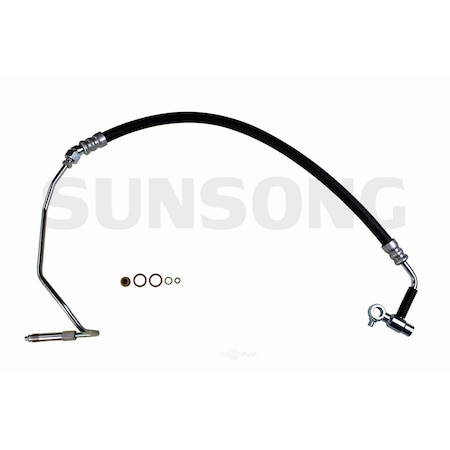 Sunsong Power Steering Pressure Line Hose Assembly - Pump To Gear, 3401111 3401111