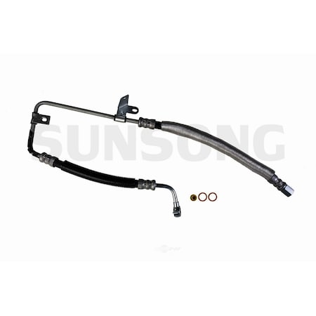 Sunsong Power Steering Pressure Line Hose Assembly - From Pump, 3401167 3401167