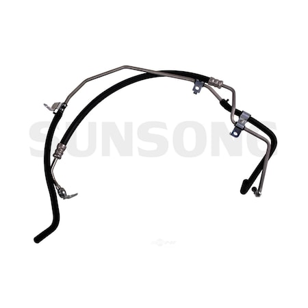 Sunsong Power Steering Hose Assembly 2005-2014 Toyota Tacoma, 3401238 3401238